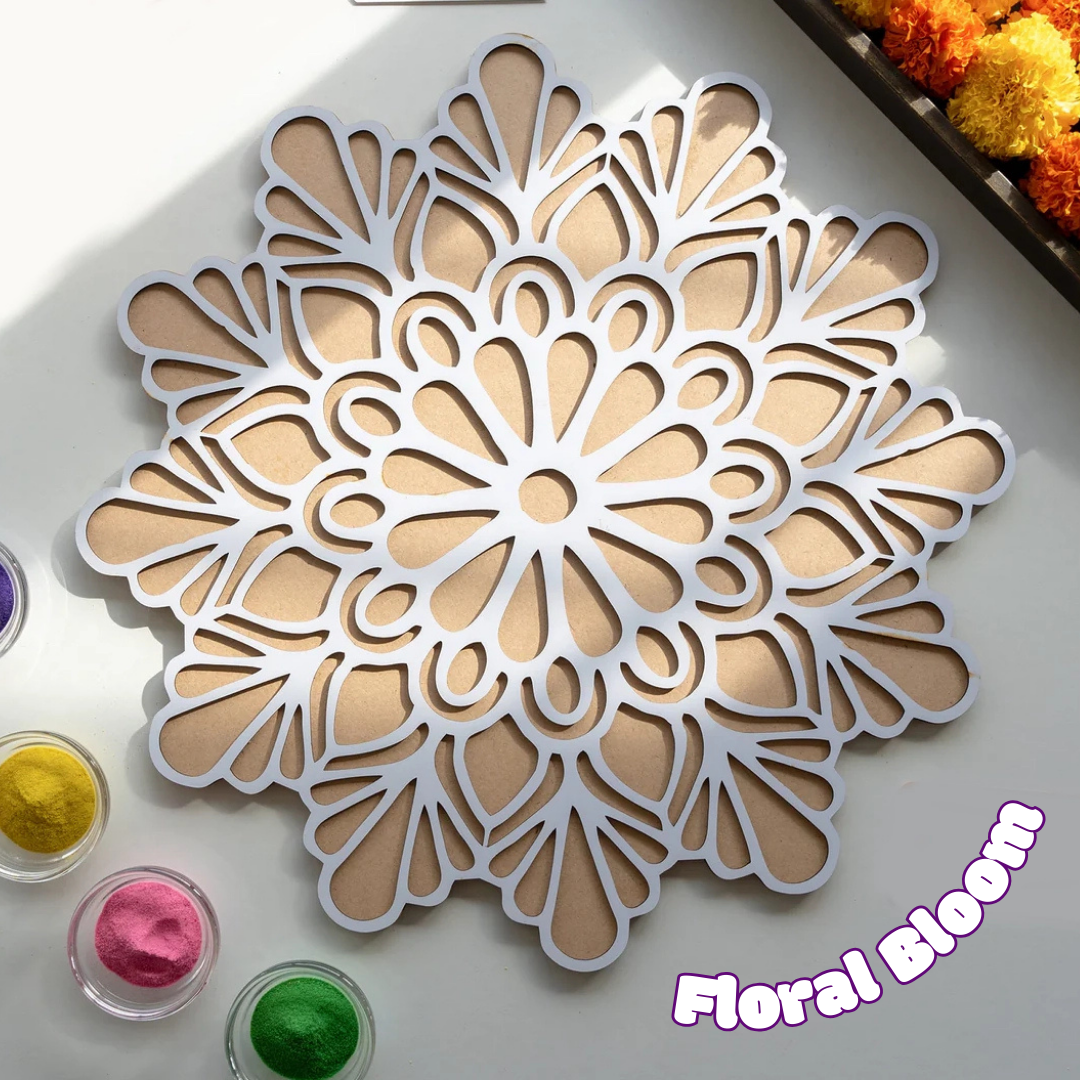 Rangoli-Ready mat