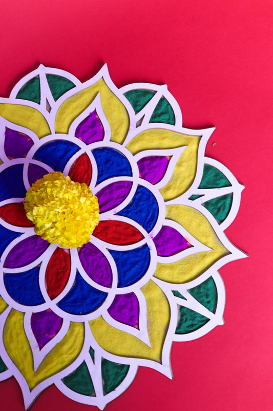 Rangoli-Ready mat